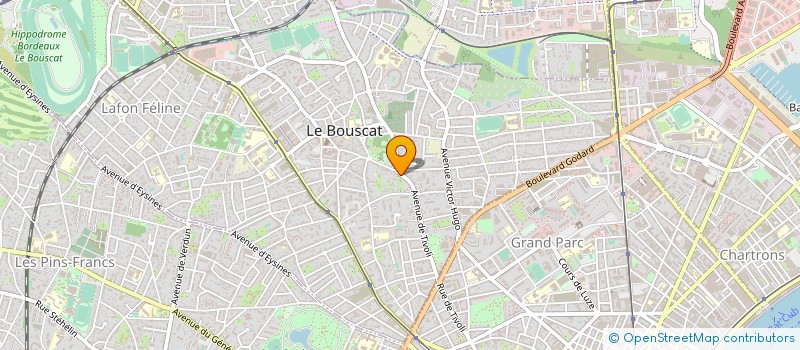 localisation de l'entreprise SOC CIVILE IMMOBILIERE ET INVESTISSEMENT  MERIGNAC