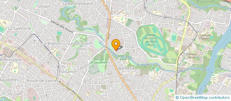 localisation de l'entreprise SOC CIVILE IMMOBILIERE GAMO à NANTES