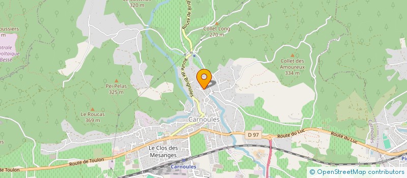 localisation de l'entreprise SOC CIVILE IMMOBILIERE GEMI  CARNOULES