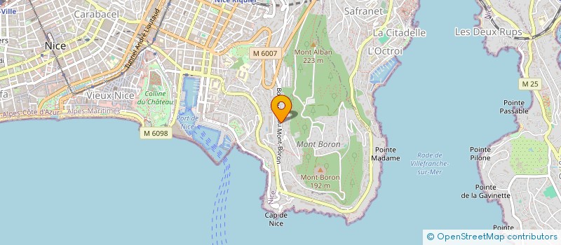 localisation de l'entreprise SOC CIVILE IMMOBILIERE LA FORET à NICE