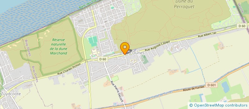 localisation de l'entreprise SOC CIVILE IMMOBILIERE LOMEL  BRAY-DUNES