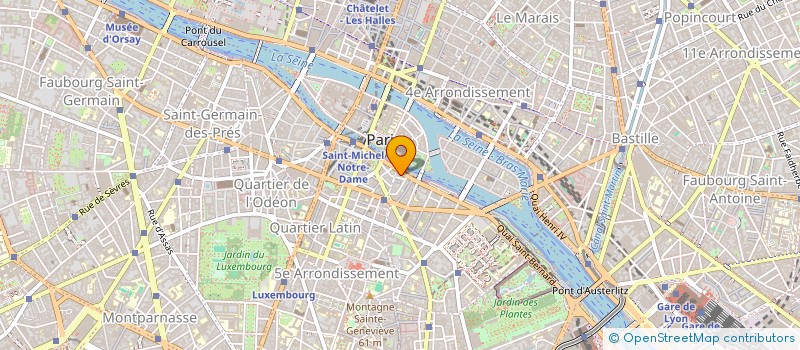 localisation de l'entreprise SOC CIVILE IMMOBILIERE MONTEBELLO 92 à PARIS