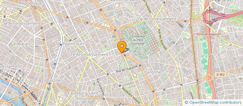 localisation de l'entreprise SOC CIVILE IMMOBILIERE ORLY  PARIS