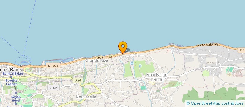 localisation de l'entreprise SOC CIVILE IMMOBILIERE PLATEAU MATEIRONS  MAXILLY-SUR-LEMAN