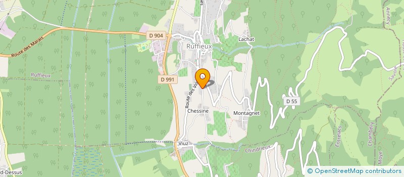 localisation de l'entreprise SOC CIVILE IMMOBILIERE SYNORADE  RUFFIEUX