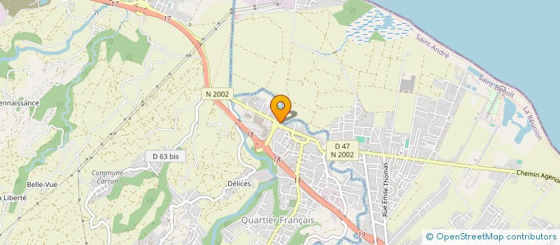 localisation de l'entreprise SOC CIVILE IMMOBILIERE THIAW-PANE à SAINTE-SUZANNE