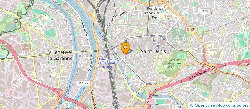 localisation de l'entreprise SOC CIVILE IMMOBILIERE VELUPA à SAINT-DENIS