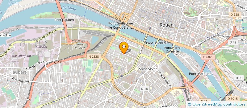 localisation de l'entreprise SOC CIVILE INDIGO à ROUEN