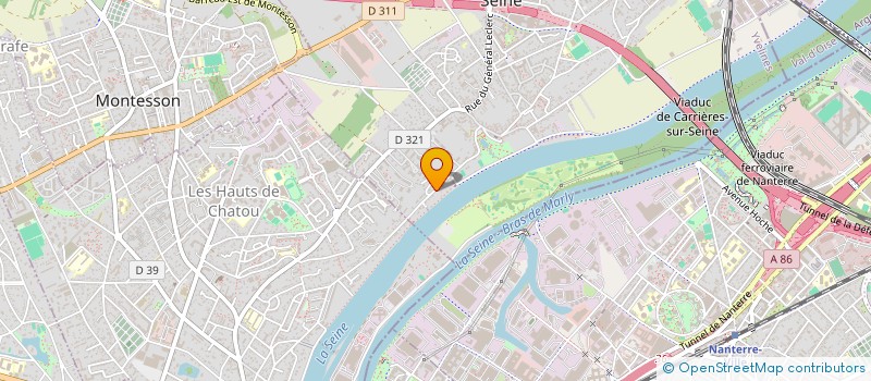 localisation de l'entreprise SOC CIVILE JABERT à CARRIERES-SUR-SEINE