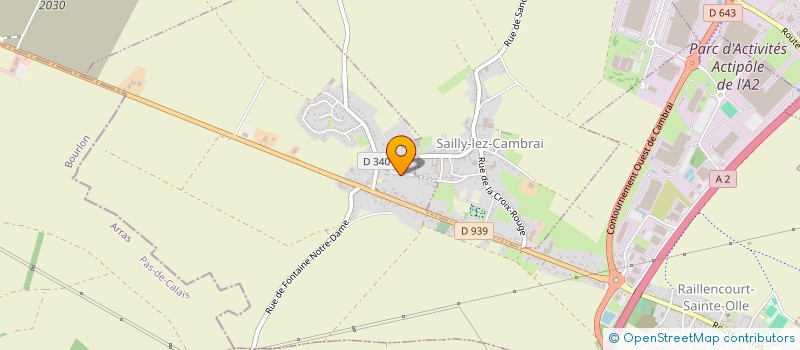 localisation de l'entreprise SOC CIVILE KLONDIKE  SAILLY-LEZ-CAMBRAI