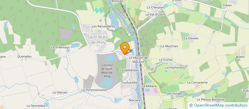 localisation de l'entreprise SOC CIVILE L ARCELLES  SAINT-MALO-DE-PHILY