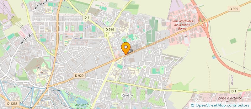 localisation de l'entreprise SOC CIVILE L ENVOL à AMIENS