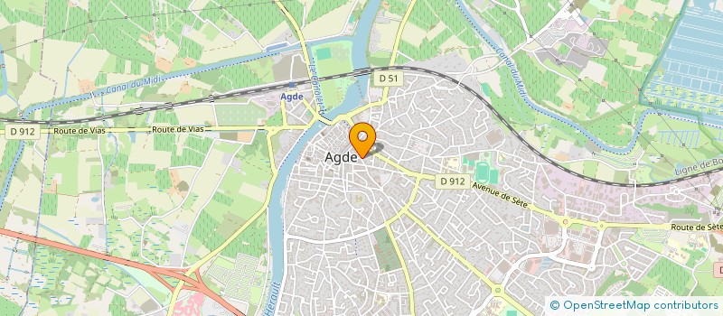localisation de l'entreprise SOC CIVILE L ETE PROCHAIN  AGDE