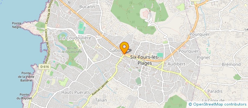 localisation de l'entreprise SOC CIVILE L OUSTALET à SIX-FOURS-LES-PLAGES