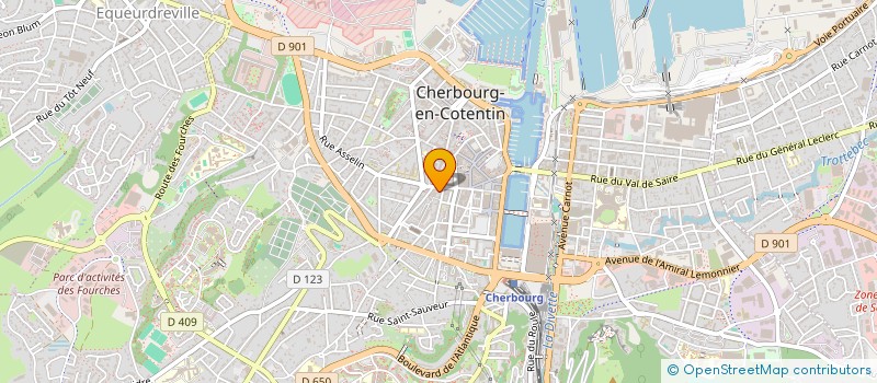 localisation de l'entreprise SOC CIVILE LA BIDOUENNE à CHERBOURG-EN-COTENTIN