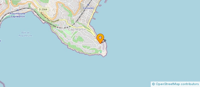 localisation de l'entreprise SOC CIVILE LA COTE à ROQUEBRUNE-CAP-MARTIN