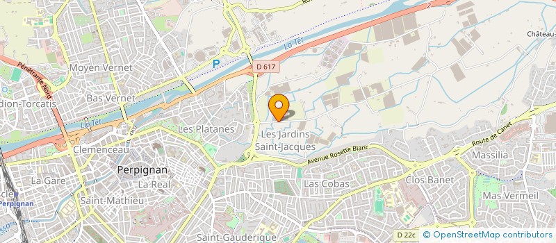 localisation de l'entreprise SOC CIVILE LA DEVEZE à PERPIGNAN