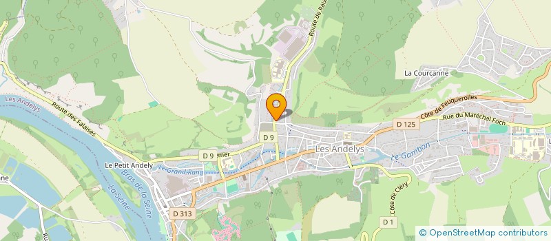 localisation de l'entreprise SOC CIVILE LA GRANDE MOLIERE  LES ANDELYS