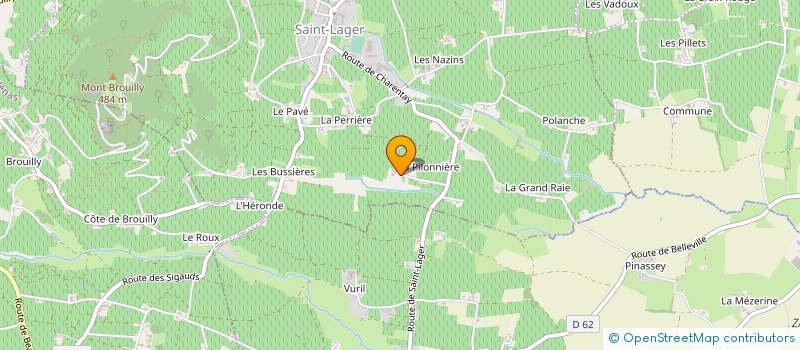 localisation de l'entreprise SOC CIVILE LA PILONNIERE à SAINT-LAGER