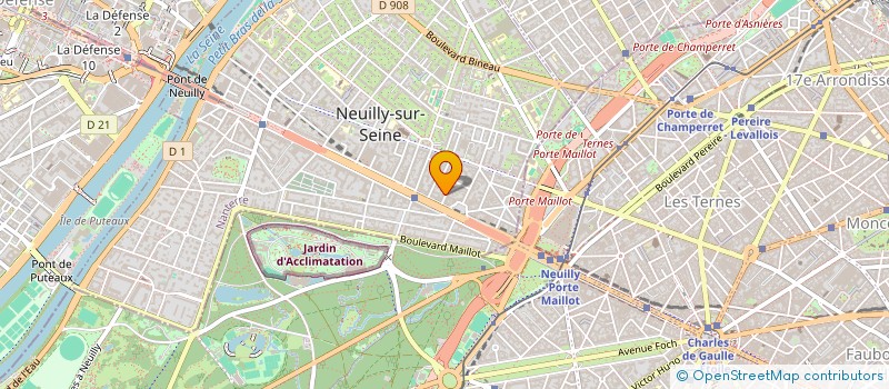 localisation de l'entreprise SOC CIVILE LA ROCHE BIZEUX à NEUILLY-SUR-SEINE