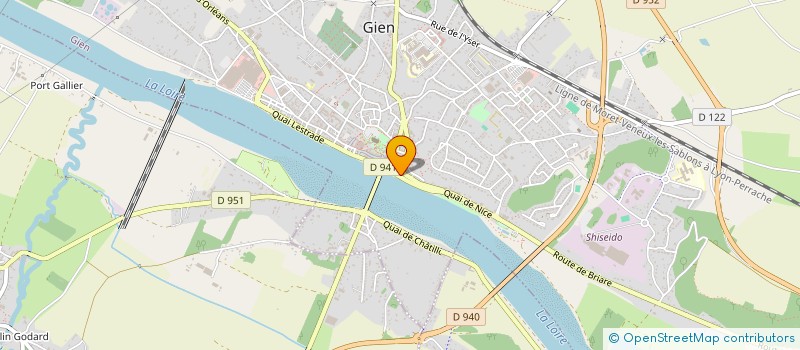 localisation de l'entreprise SOC CIVILE LA ROLINIERE à GIEN