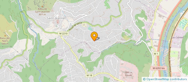 localisation de l'entreprise SOC CIVILE LA TOUR  SAINT-JEANNET