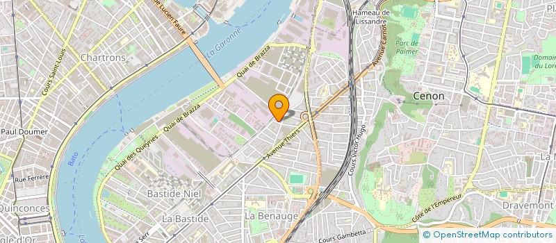 localisation de l'entreprise SOC CIVILE LADECO  BORDEAUX