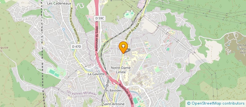 localisation de l'entreprise SOC CIVILE LAGIER ET CASTELLINO à MARSEILLE
