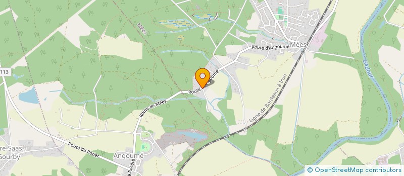 localisation de l'entreprise SOC CIVILE LAPAS  MEES