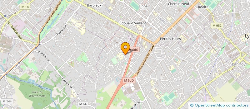 localisation de l'entreprise SOC CIVILE LAURA  HEM