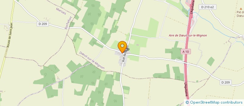 localisation de l'entreprise SOC CIVILE LAVILOMOINE  DUIL-SUR-LE-MIGNON