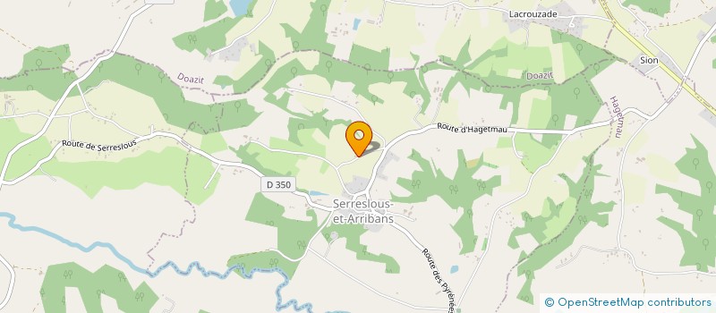 localisation de l'entreprise SOC CIVILE LE BOIS DE ST PIERRE  DOAZIT