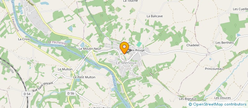 localisation de l'entreprise SOC CIVILE LE PETIT MOUTON à LE MENOUX