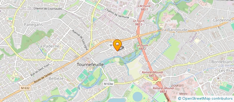 localisation de l'entreprise SOC CIVILE LE PIGEONNIER  TOURNEFEUILLE