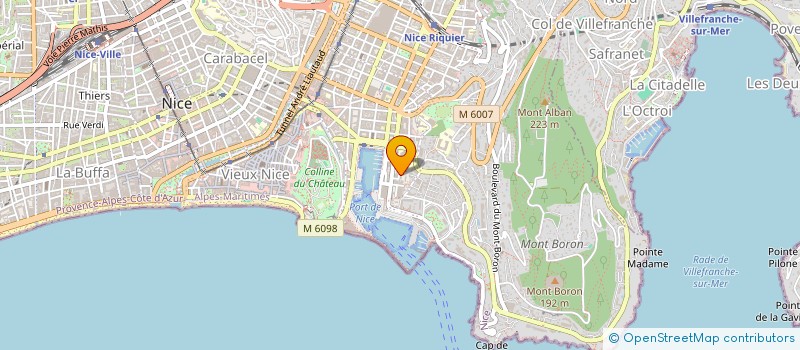 localisation de l'entreprise SOC CIVILE LE RAY à NICE