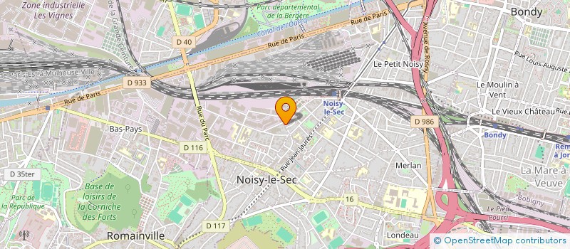 localisation de l'entreprise SOC CIVILE LEDEPOT à NOISY-LE-SEC