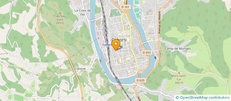 localisation de l'entreprise SOC CIVILE LES CAPUCINS  CAHORS
