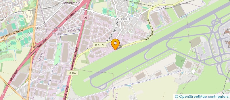 localisation de l'entreprise SOC CIVILE LES EDOUETS  WISSOUS