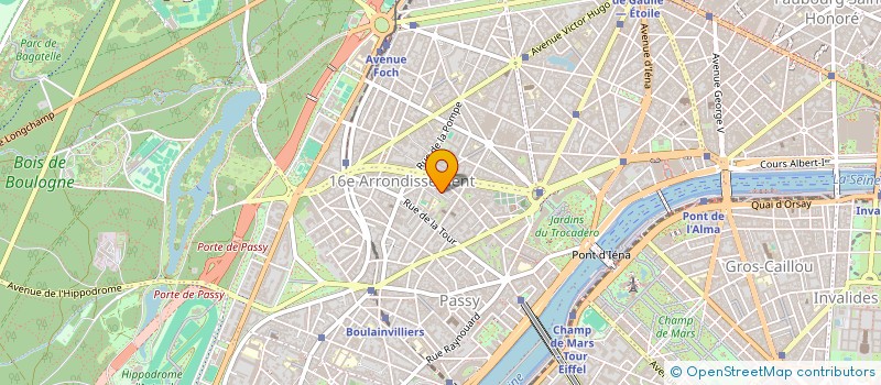 localisation de l'entreprise SOC CIVILE LES ENFANTS DU DATTIER  PARIS