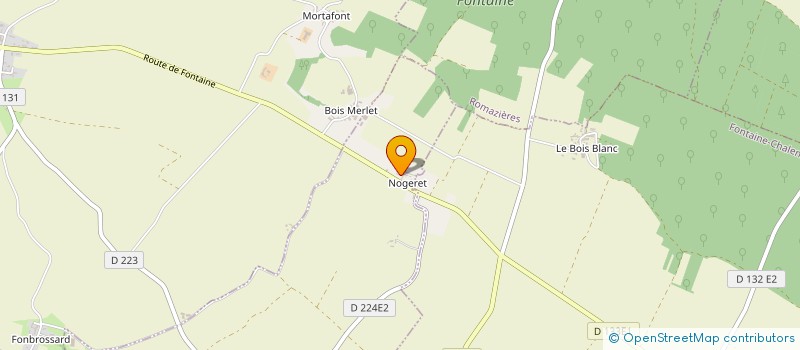 localisation de l'entreprise SOC CIVILE LES MURIERS  NERE