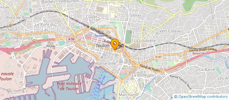 localisation de l'entreprise SOC CIVILE LGFG CARDIO à TOULON