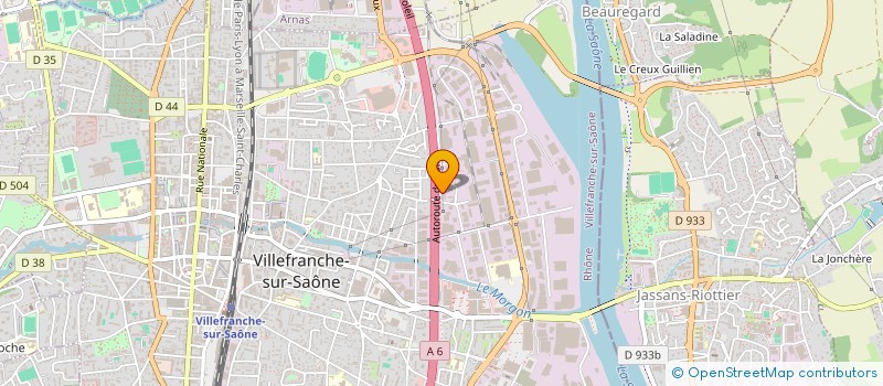 localisation de l'entreprise SOC CIVILE M G P à VILLEFRANCHE-SUR-SAONE
