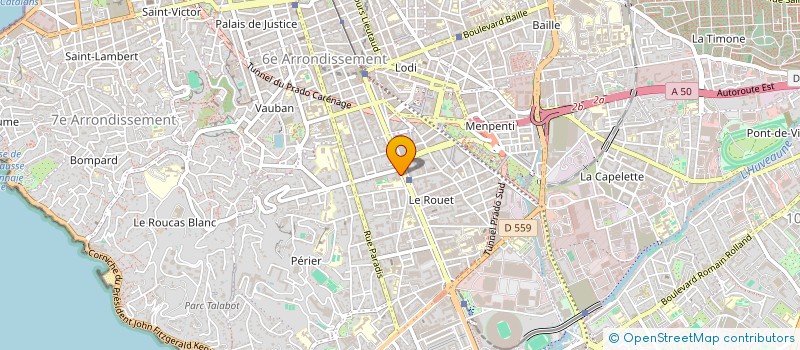 localisation de l'entreprise SOC CIVILE MAFAN à MARSEILLE
