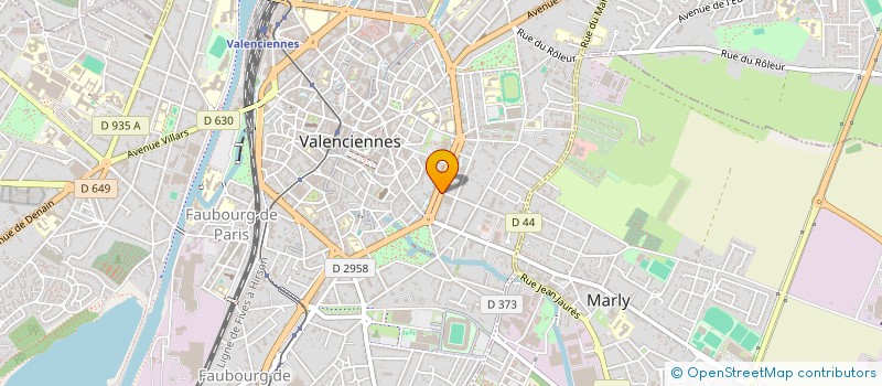 localisation de l'entreprise SOC CIVILE MAGALYS  VALENCIENNES