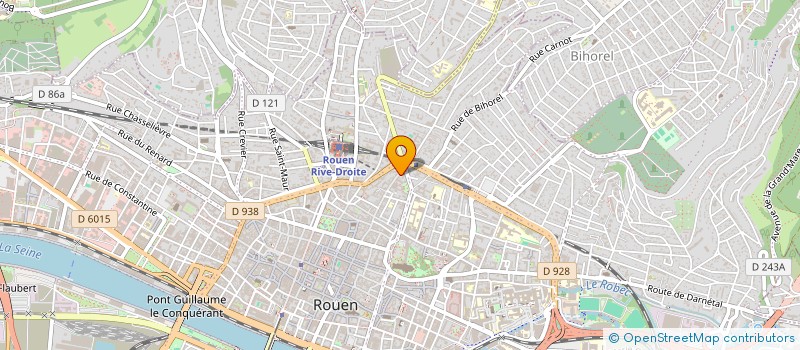 localisation de l'entreprise SOC CIVILE MAROMMAISE IMMOBILIER FONCIER à ROUEN