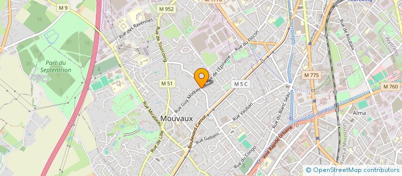 localisation de l'entreprise SOC CIVILE MAUSCATI à MOUVAUX