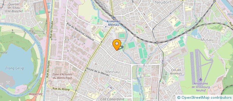 localisation de l'entreprise SOC CIVILE MERCATOR à STRASBOURG