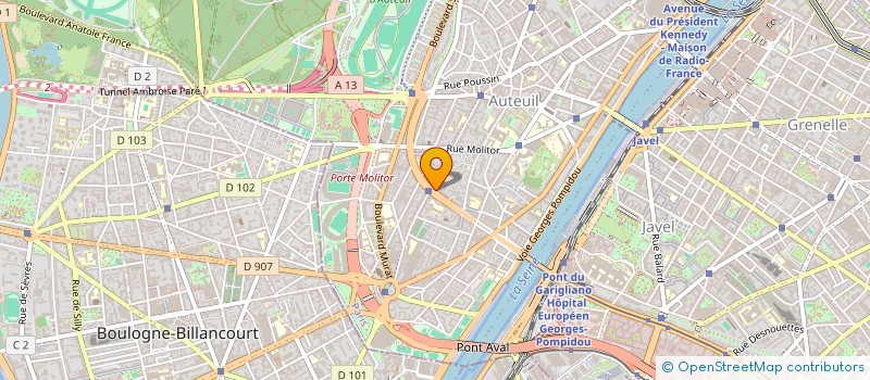 localisation de l'entreprise SOC CIVILE NATACHA à PARIS