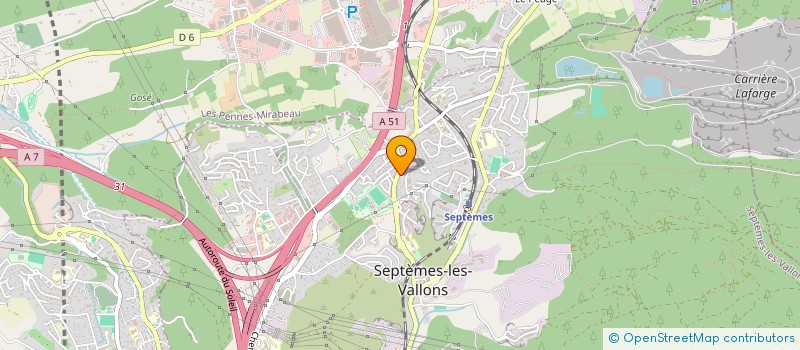 localisation de l'entreprise SOC CIVILE NOTRE DAME à SEPTEMES LES VALLONS