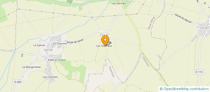 localisation de l'entreprise SOC CIVILE PAPILLON  TAXAT-SENAT